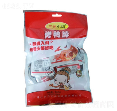三元小燦烤鴨脖140克
