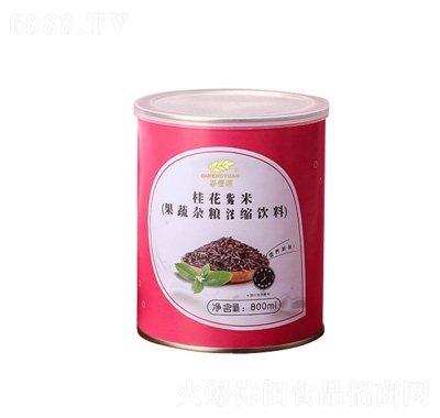 谷豐源桂花紫米罐頭
