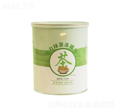 谷豐源綠茶凍罐頭