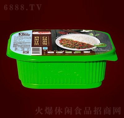 好好吃雞米芽菜自熱米飯