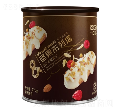 卓滋堅(jiān)果布列塔白巧克力味270g