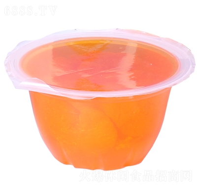 盛安食品橙子味桔子果凍
