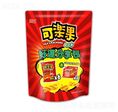 可樂果豌豆酥好運分享包（原味+50周年限定磁鐵）