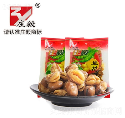 莊毅蘭花蠶豆麻辣味110g炒貨零食批發(fā)