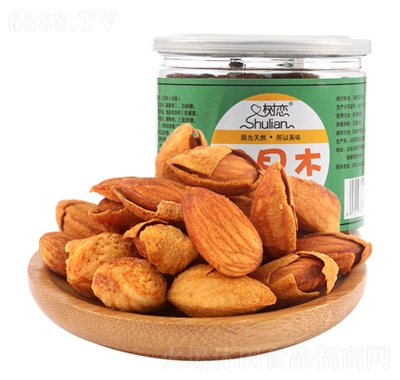 樹戀巴旦木罐裝奶香味堅(jiān)果干果辦公室零食