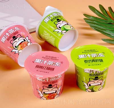 佐佐果汁果凍辦公室小零食食品招商代理
