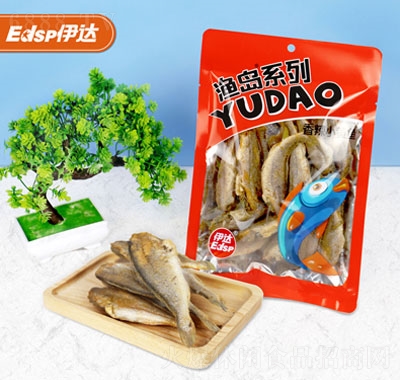 伊達(dá)75g香辣味小黃魚休閑追劇零食