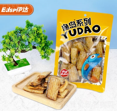 伊達(dá)80g香酥帶魚休閑追劇零食