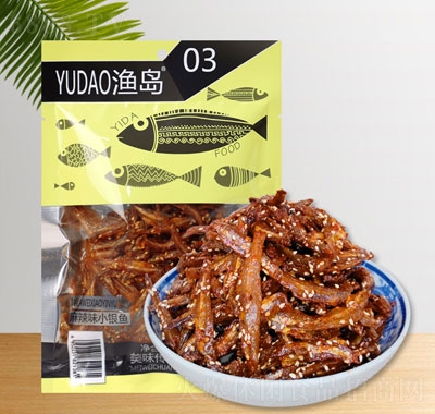 伊達(dá)88g麻辣味小銀魚休閑追劇零食