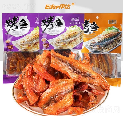 伊達(dá)龍頭魚62g袋裝香辣海味即食小魚干蜜汁海鮮零食休閑小吃