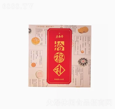 老鼎豐哈爾濱糕點(diǎn)心禮盒東北經(jīng)典口酥江米條點(diǎn)心禮包