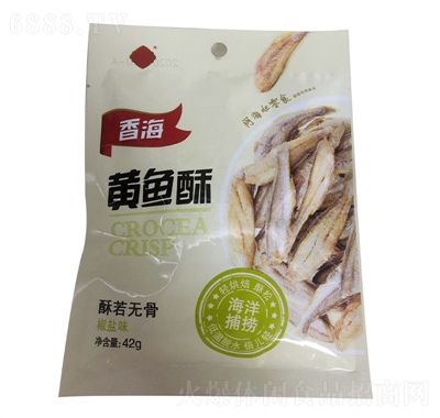 香海食品黃魚酥香酥小黃魚海味熟食零食特產(chǎn)魚干