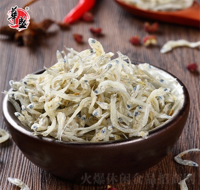 華盛海鮮干貨丁香魚干下酒菜零食休閑食品100g